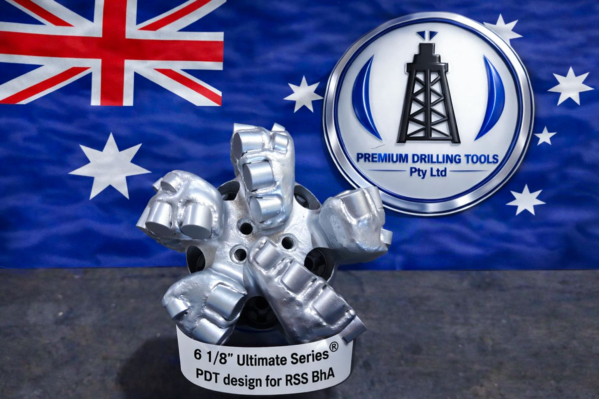 Ultimate Series 6 1/8 inch PDC bit for RSS BHA by Premium Drilling Tools